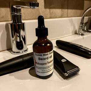Image of Mahogany Teakwood Beard Oil