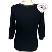 Image 3 of Axes Femme Black Lace Top