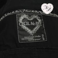 Image 5 of CECIL McBEE Black Cropped Military Jacket