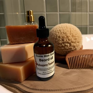 Image of Mahogany Teakwood Beard Oil