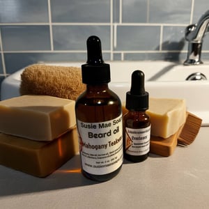 Image of Mahogany Teakwood Beard Oil