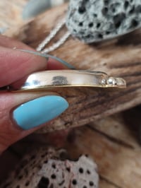 Image 4 of Yellow Labradorite & Silver Granulation