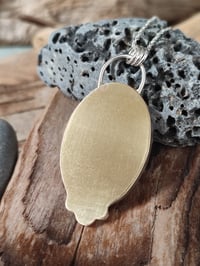 Image 5 of Yellow Labradorite & Silver Granulation