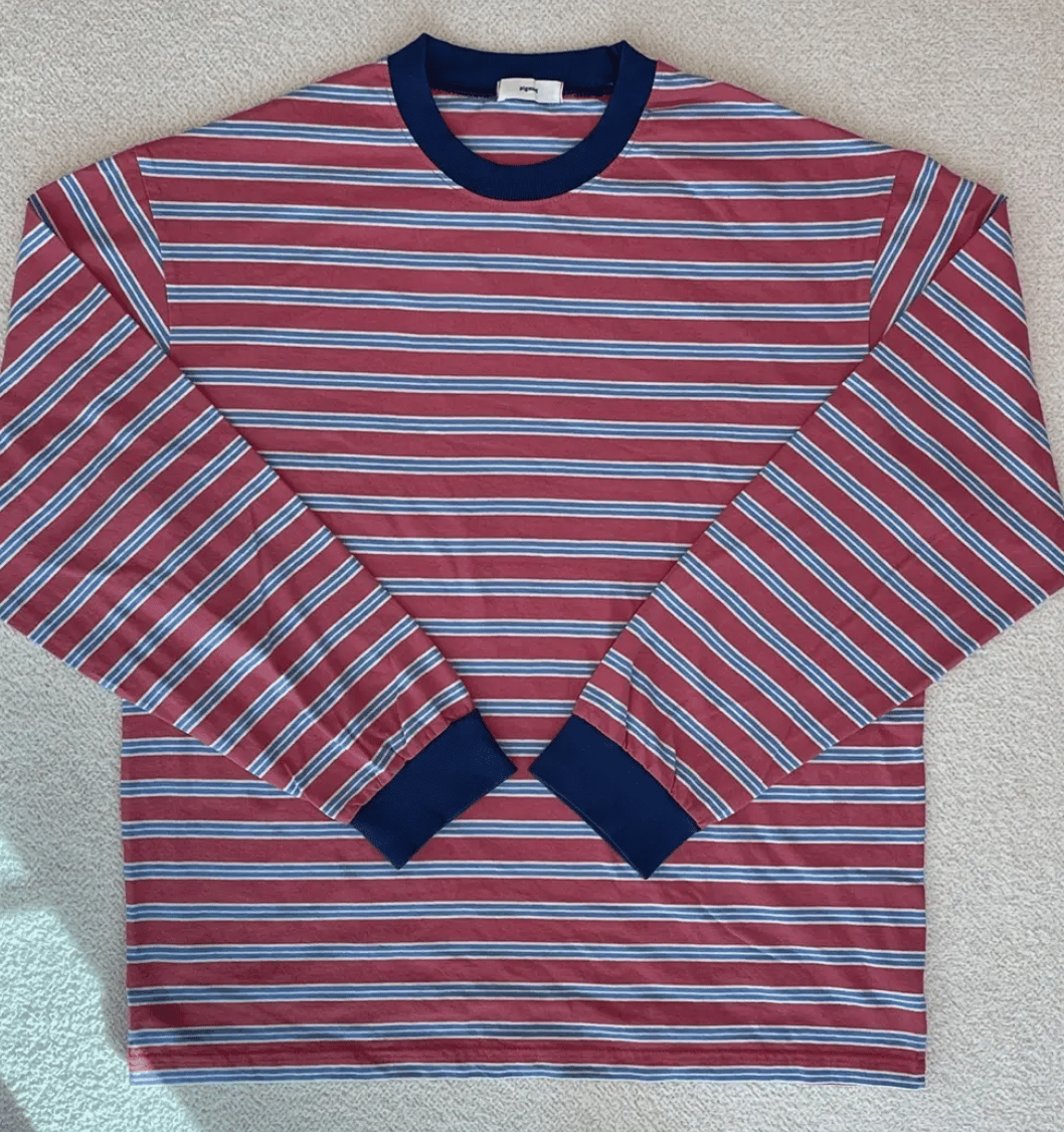 Men's Long Sleeved Cotton Tees - Image 1 of 2