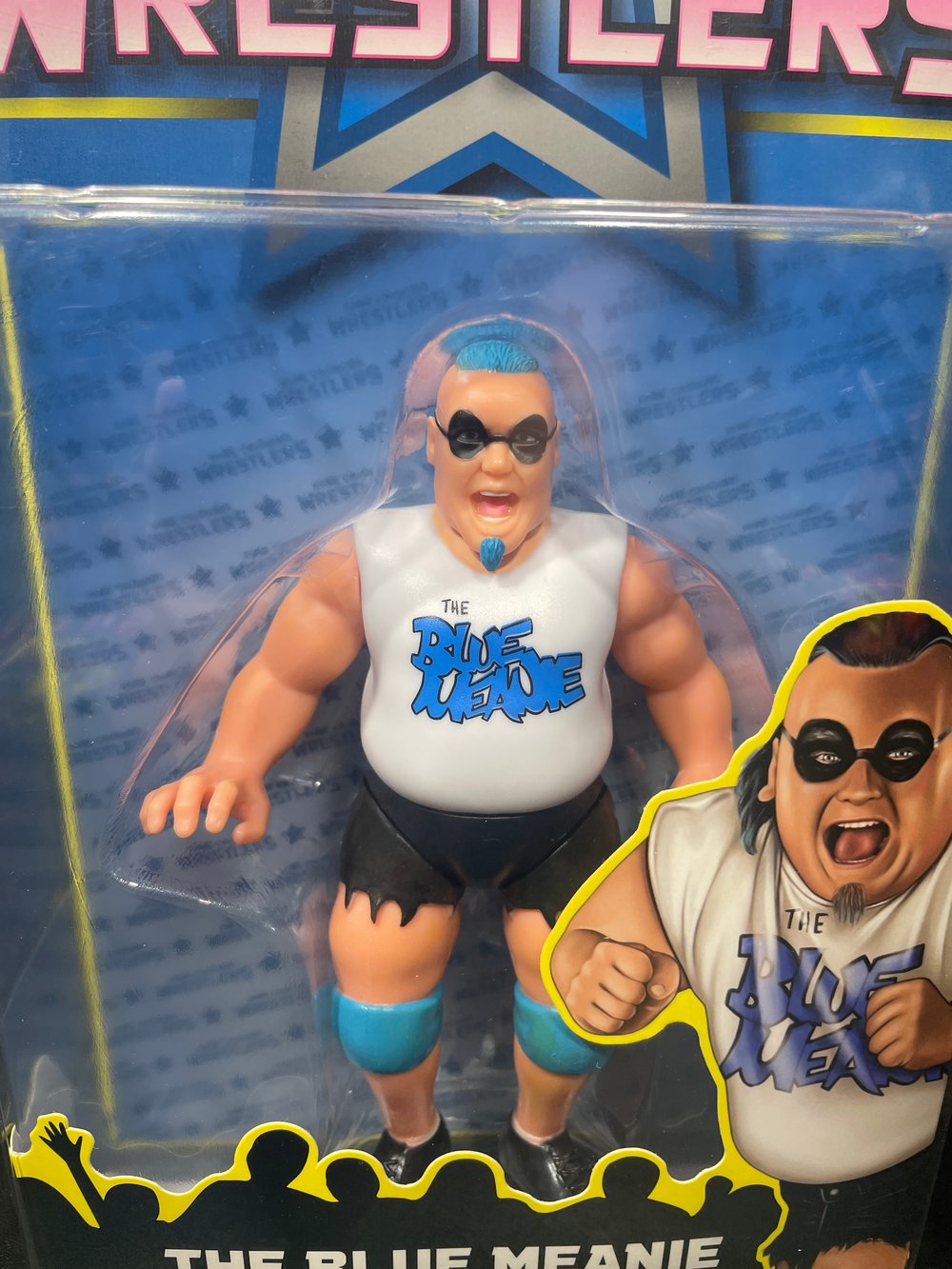**IN STOCK** BLUE MEANIE Bone Crushing Wrestlers Series 1 Figure by FC Toys