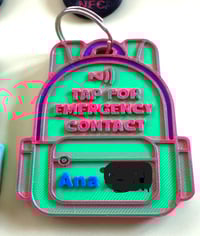 Image 4 of 🎒 Emergency Contact NFC Tag – Peace of Mind for Every Adventure! 🧳📱