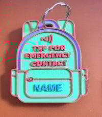 Image 2 of 🎒 Emergency Contact NFC Tag – Peace of Mind for Every Adventure! 🧳📱