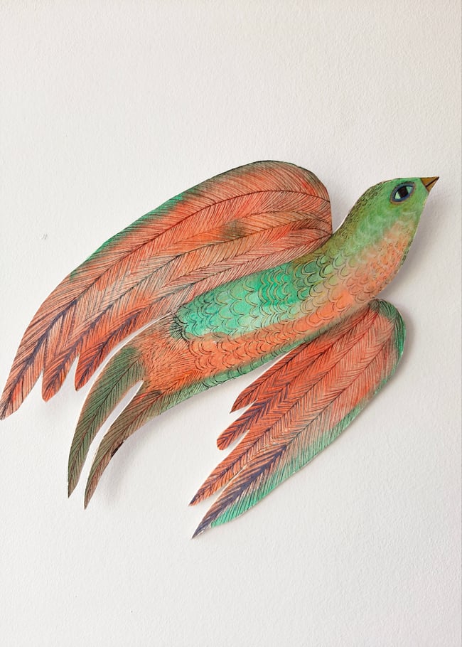 SALE Storybird ~ make your own story ~ wall hanging