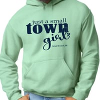 Image 2 of Just a small town girl West Branch shirt