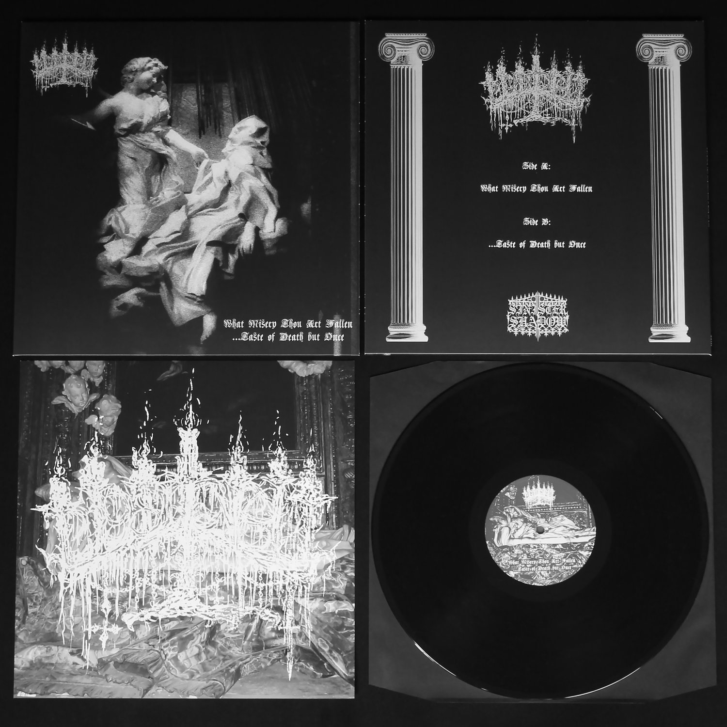 Mystic Veil – What Misery Thou Art Fallen...Taste of Death but Once 12” LP