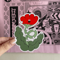 Rose Vinyl Sticker