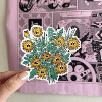 Dandelion Bunch Sticker 