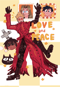 Love and Peace Print (5 x 7)