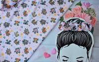 Image 1 of Winnie the pooh jigsaw scrunchie