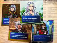 Image 1 of 5"x5" FFXIV Dialogue Chatbox Print