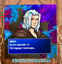 Image 4 of 5"x5" FFXIV Dialogue Chatbox Print