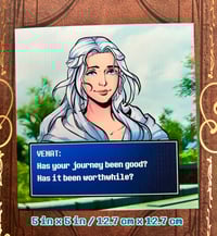 Image 6 of 5"x5" FFXIV Dialogue Chatbox Print