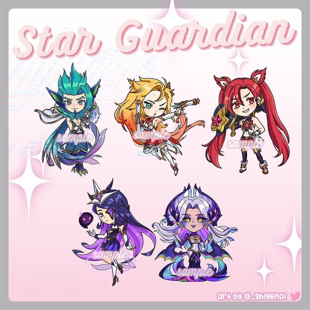 Image of Star Guardian stickers