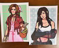 Image 1 of 5"x7" Final Fantasy VII Print
