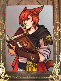 5"x7" FFXIV G'raha Print