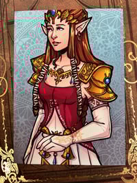 5"x7" Twilight Princess Zelda Print