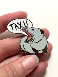 Image 2 of NYC Opossum Enamel Pin