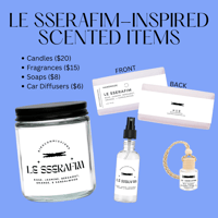 Image 1 of Le Sserafim-Inspired Scented Items