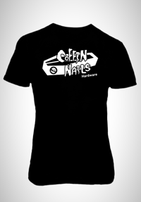Image 1 of Frontside Coffin Nails Black Logo T-Shirt 