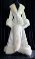 Ivory/Off-White "Dominique" Dressing Gown  Image 2