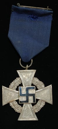 Image 2 of WW2 (Nazi Germany) Faithful Service Medal, 2nd Class - 25 Years of Service