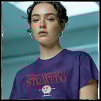 Image 3 of T-Shirt Donna G - Vedo, Prevedo, Stravedo (EBZ048)