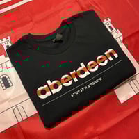 Image 2 of Aberdeen Adi Stripe T-Shirt (Black)