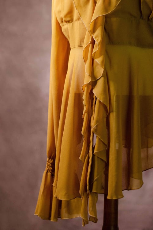 Image of Vintage Mahelani Ruffle Bohemia Blouse