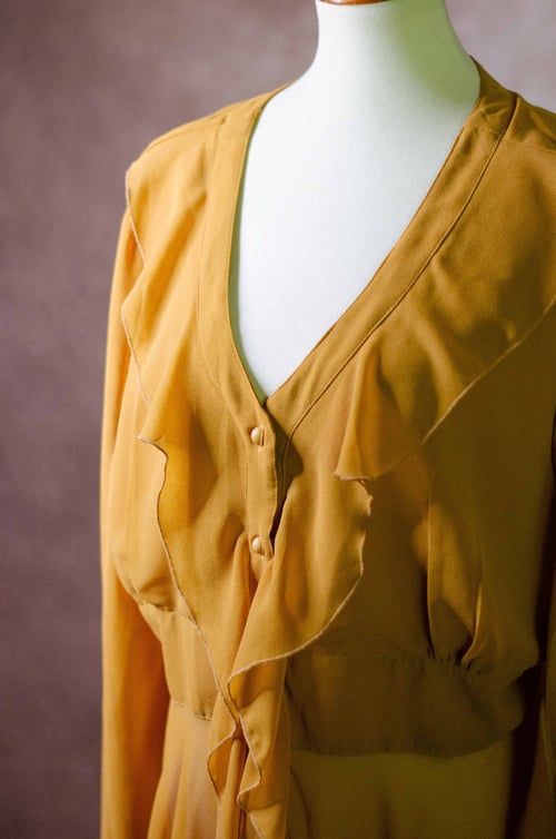 Image of Vintage Mahelani Ruffle Bohemia Blouse