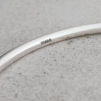 Image 5 of 'Golden Record' Bangle with Baby Pink Slider in Size Medium