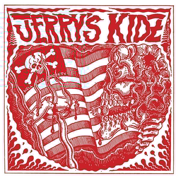 Image of Jerry's Kidz – "Well Fed Society" 7" (2nd press)