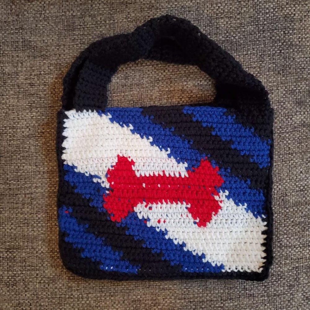 Image of Large Crochet Bags (Bad Dog/Good Dog) 