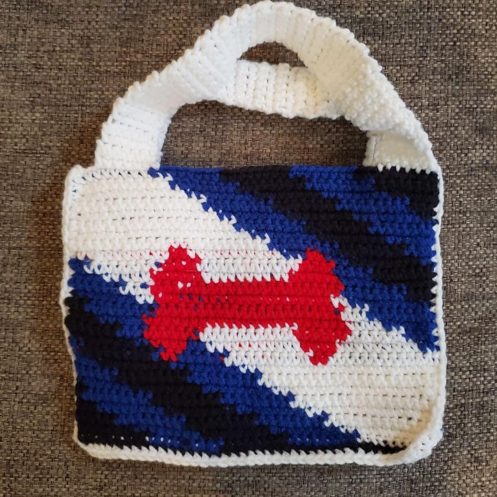 Image of Large Crochet Bags (Bad Dog/Good Dog) 