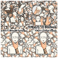 Image 1 of YNxLT Stickers - 3" Vinyl Stickers
