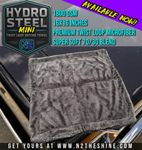 Image 2 of HydroSteel Mini Twist Loop Drying Towel 