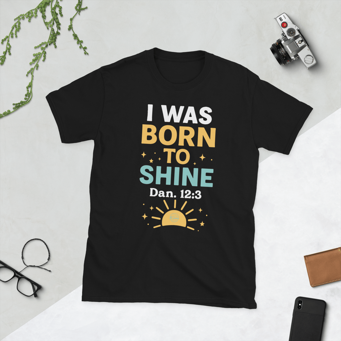Image of Born To Shine Short-Sleeve Unisex T-Shirt