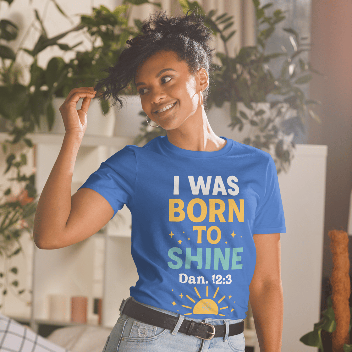 Image of Born To Shine Short-Sleeve Unisex T-Shirt