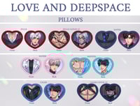 Image 1 of Love and Deepspace Pillows