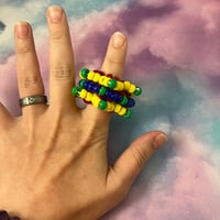 Image 2 of Mini Rotator Fidget Kandi Ring