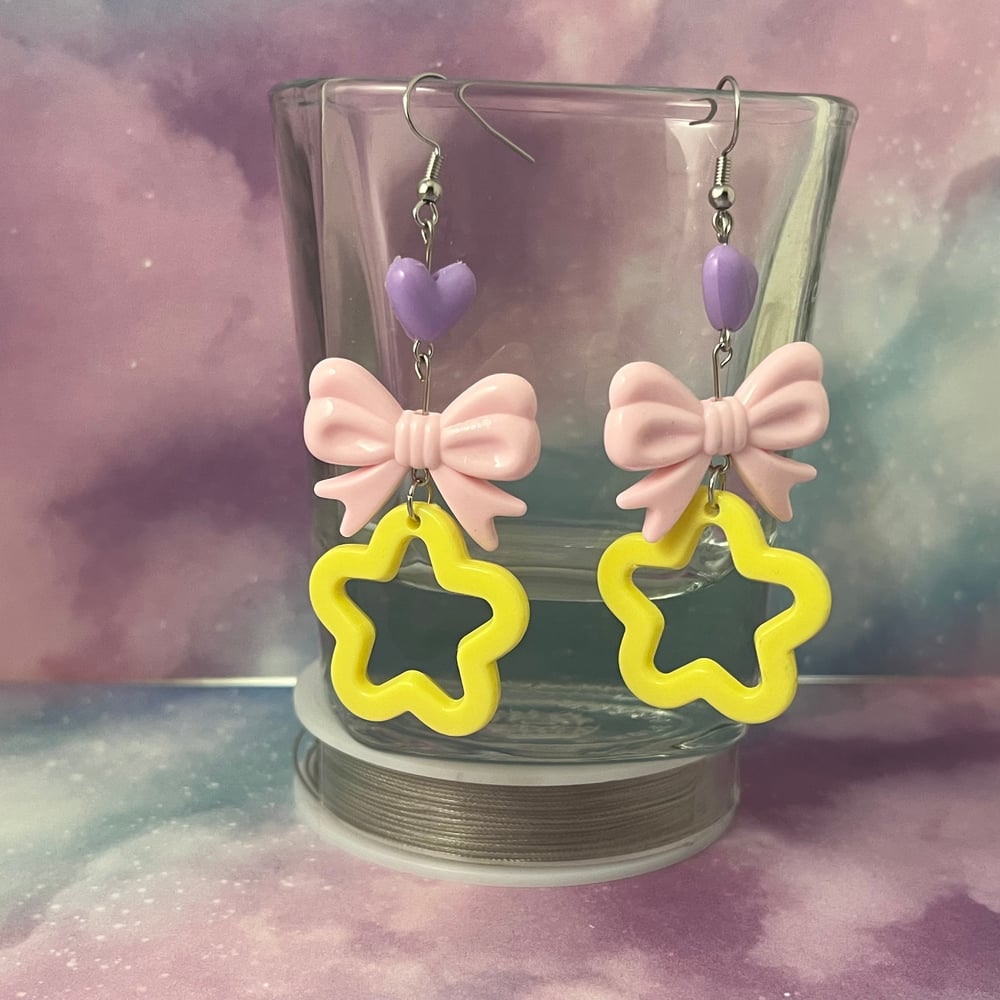 Image of Star Bow Earrings Collection