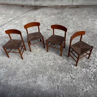 Image 1 of Set of 4 'J39' Børge Mogensen Chairs