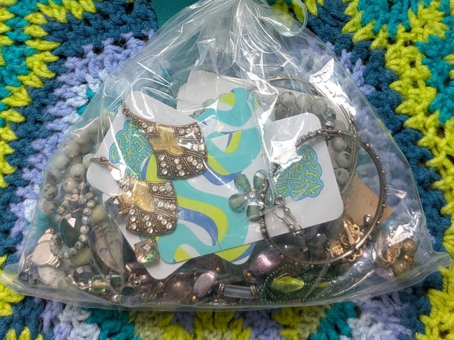 Whimsigoth Natural Jewel Tone Jewelry Mystery Grab Bag #1