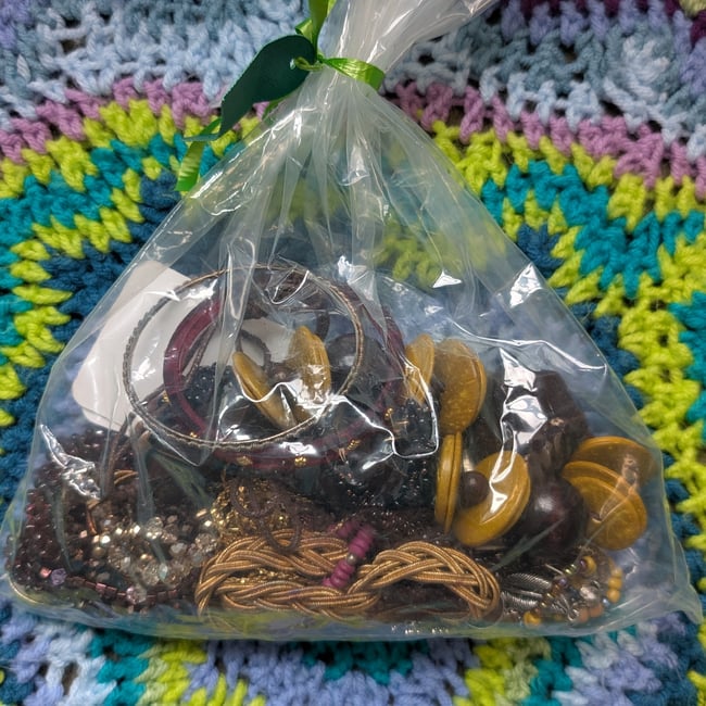 Whimsigoth Natural Jewel Tone Jewelry Mystery Grab Bag #2