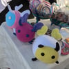 Handmade Plush Pride Bumblebees