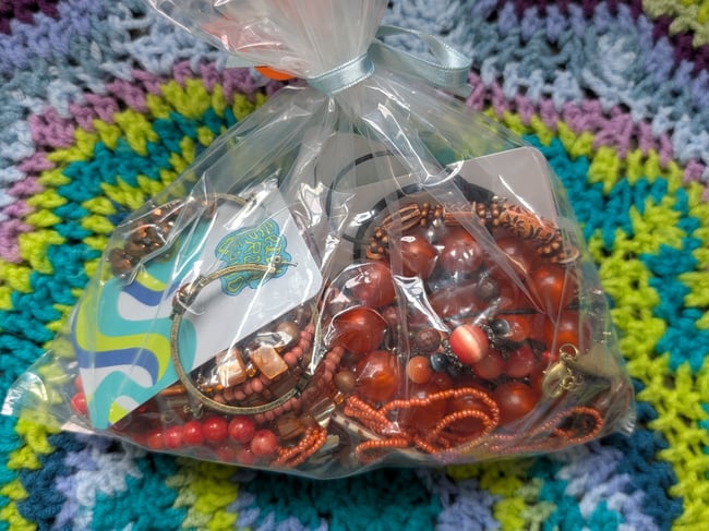 Whimsigoth Natural Jewel Tone Jewelry Mystery Grab Bag #3